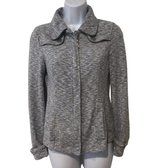 Guess light weight Gray Space Dye Full Zip jacket - Picture 1 of 4